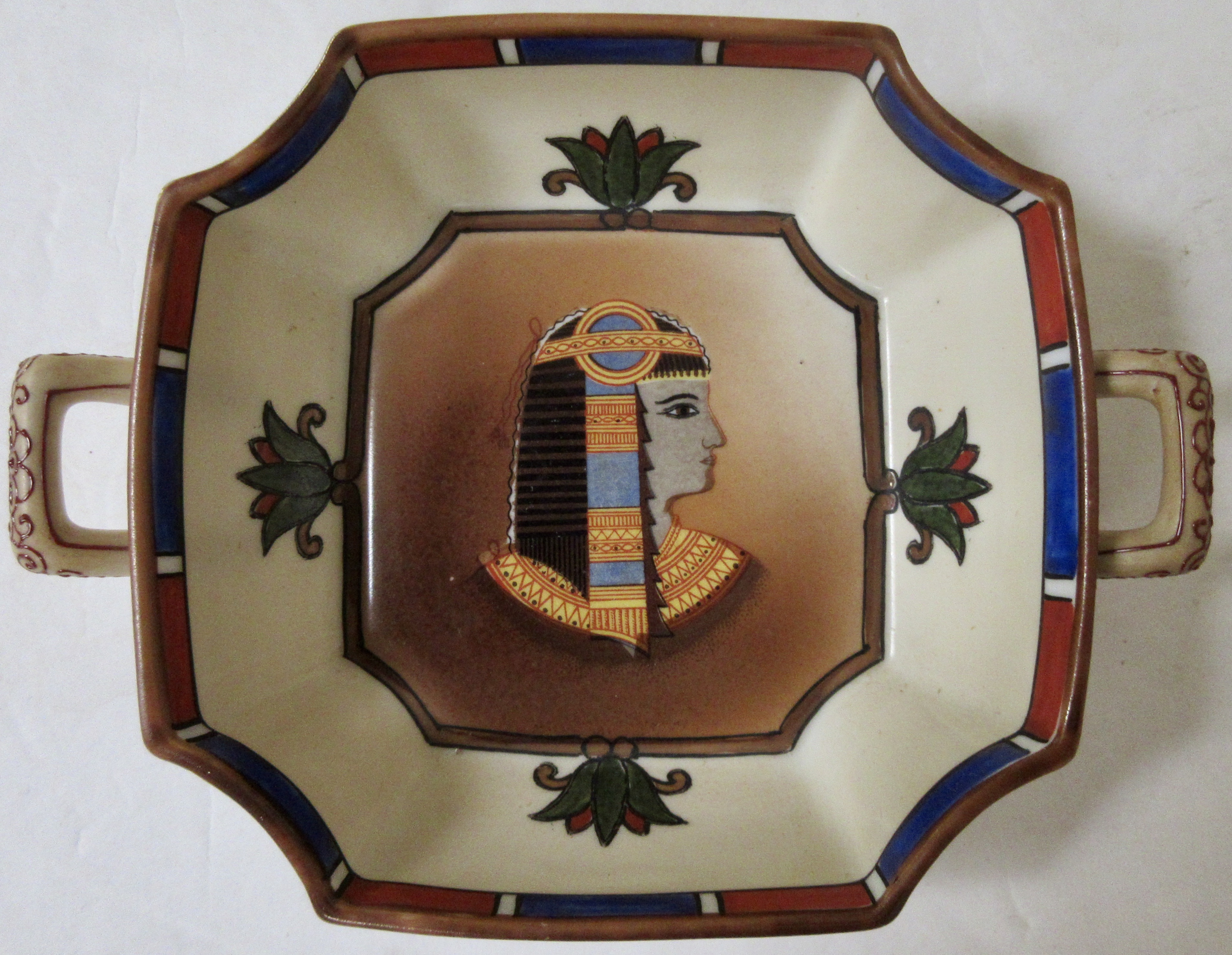Early 1900s Egyptian Revival Bowl~P77671796