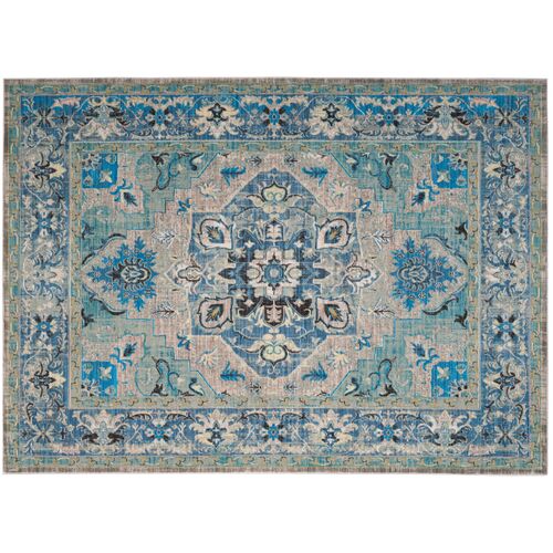 Whistlewood Rug, Blue/Light Gray~P77349266