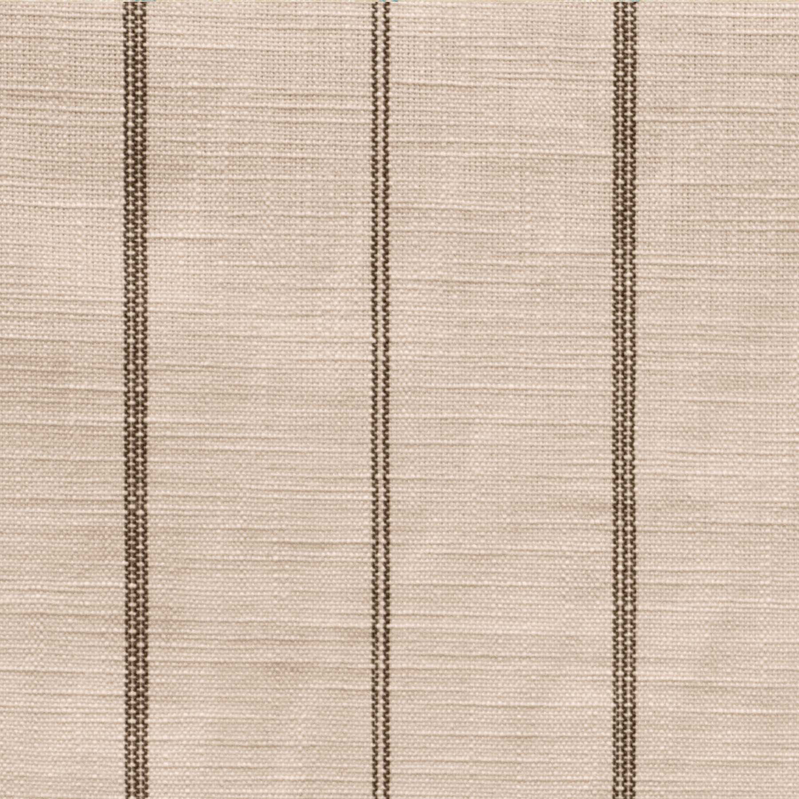 Celia Waterfall Ottoman, Pinstripe