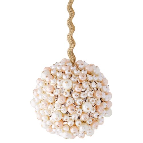 Multi Pearl Ball Ornament, Cream~P77373606