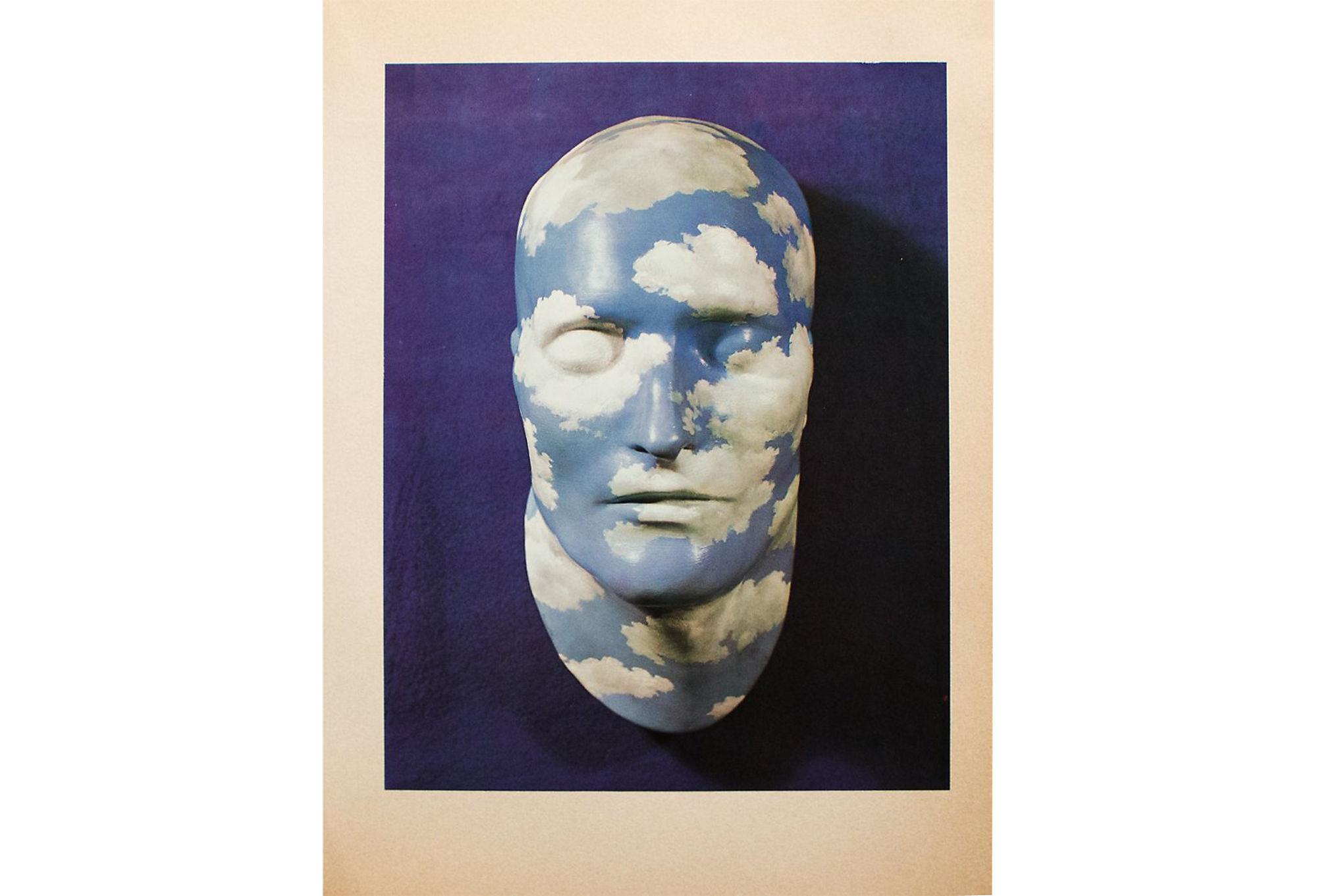 '72 Magritte, Painted Plaster Mask Print~P77553530