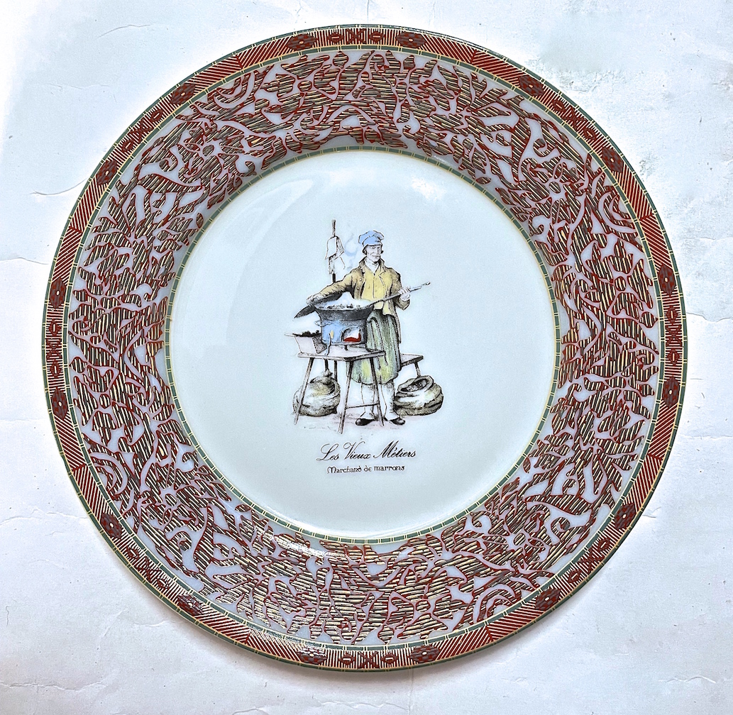 Old Trades: Chestnut Merchant Plate~P77661392