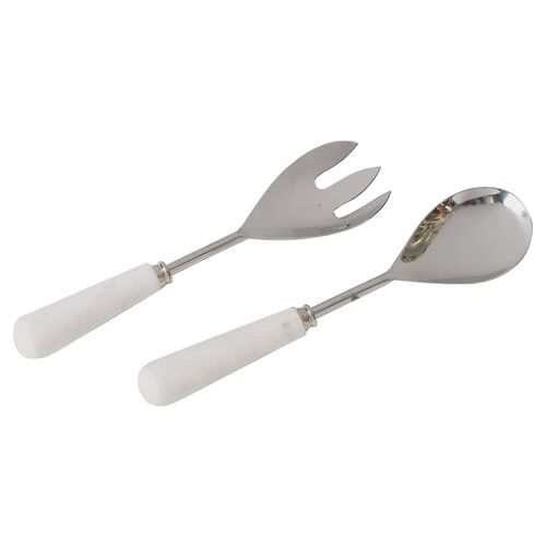 Marble-Handle Serving Set~P76993396