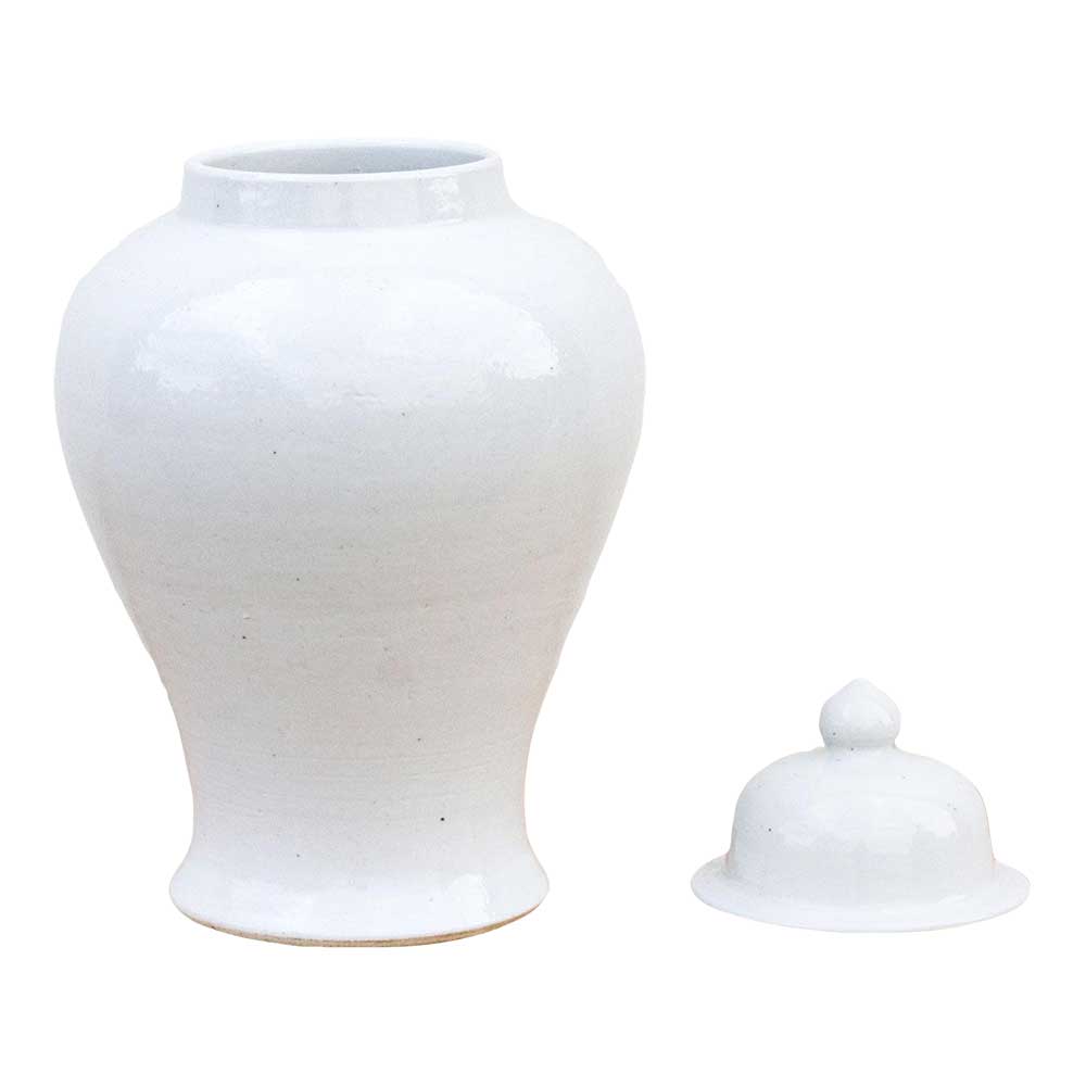 Asian White Glazed Porcelain Vase~P77689366