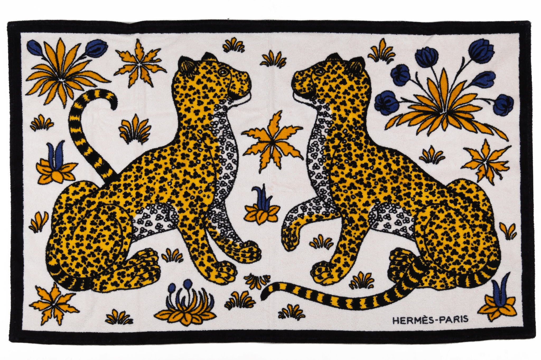 Hermès New Guepards Beach Towel~P77687873