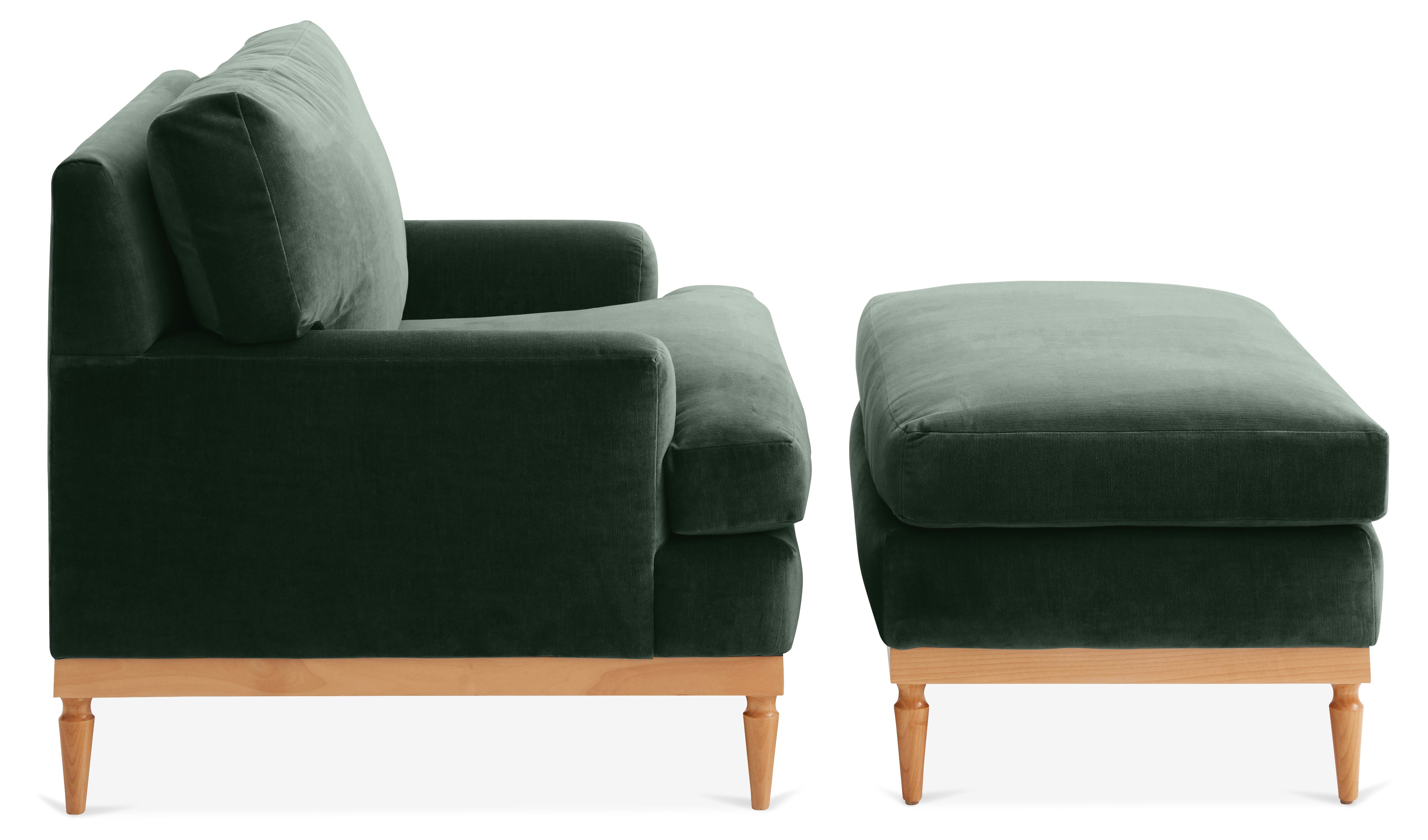 sutton chair and ottoman set