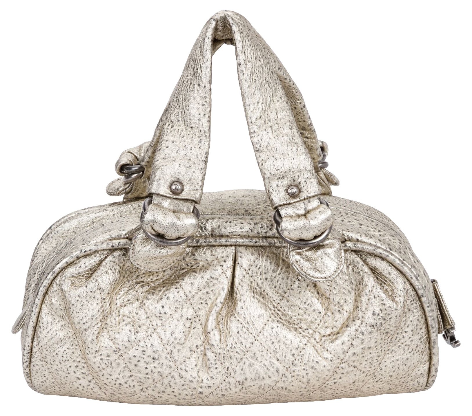 Chanel Le Marais Platinum Leather Bag~P77525585