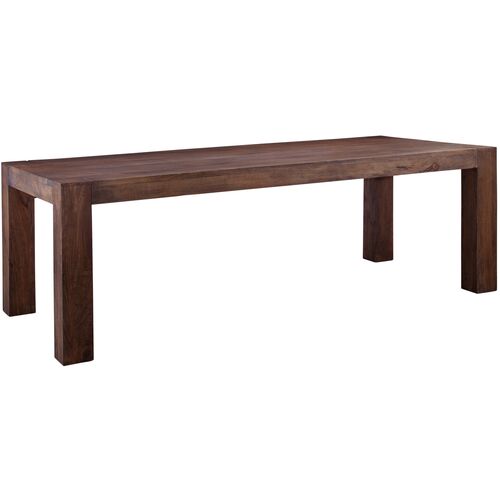 Torvi Dining Table, Antique Walnut