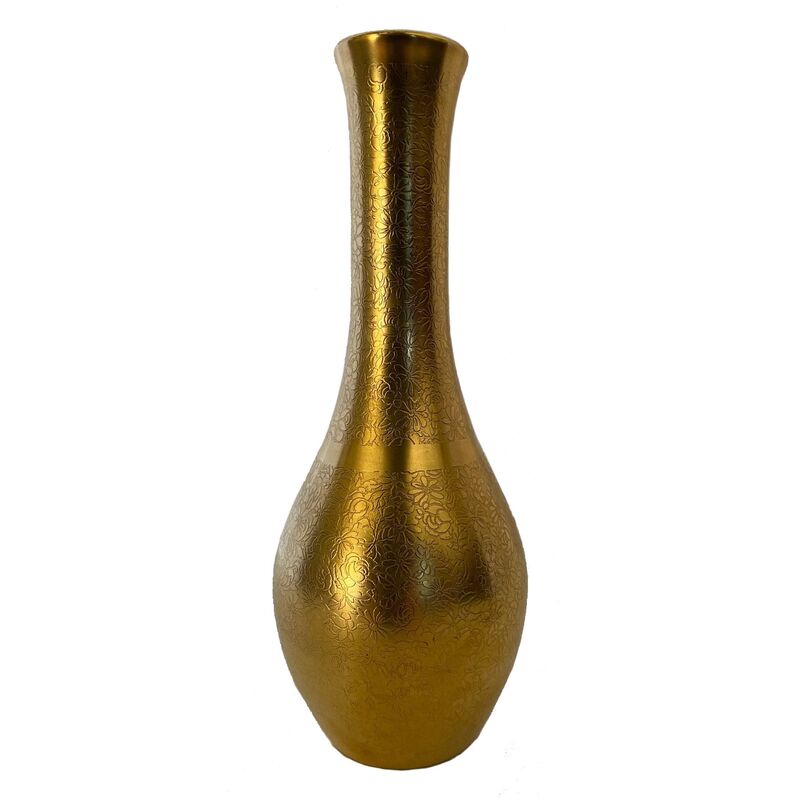 Shapely Golden Vase