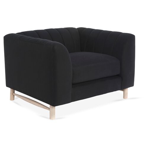 Alden Linen Club Chair~P77368620