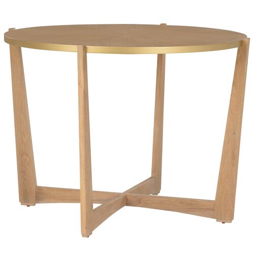 Ardoise Oak Center Table, Brown