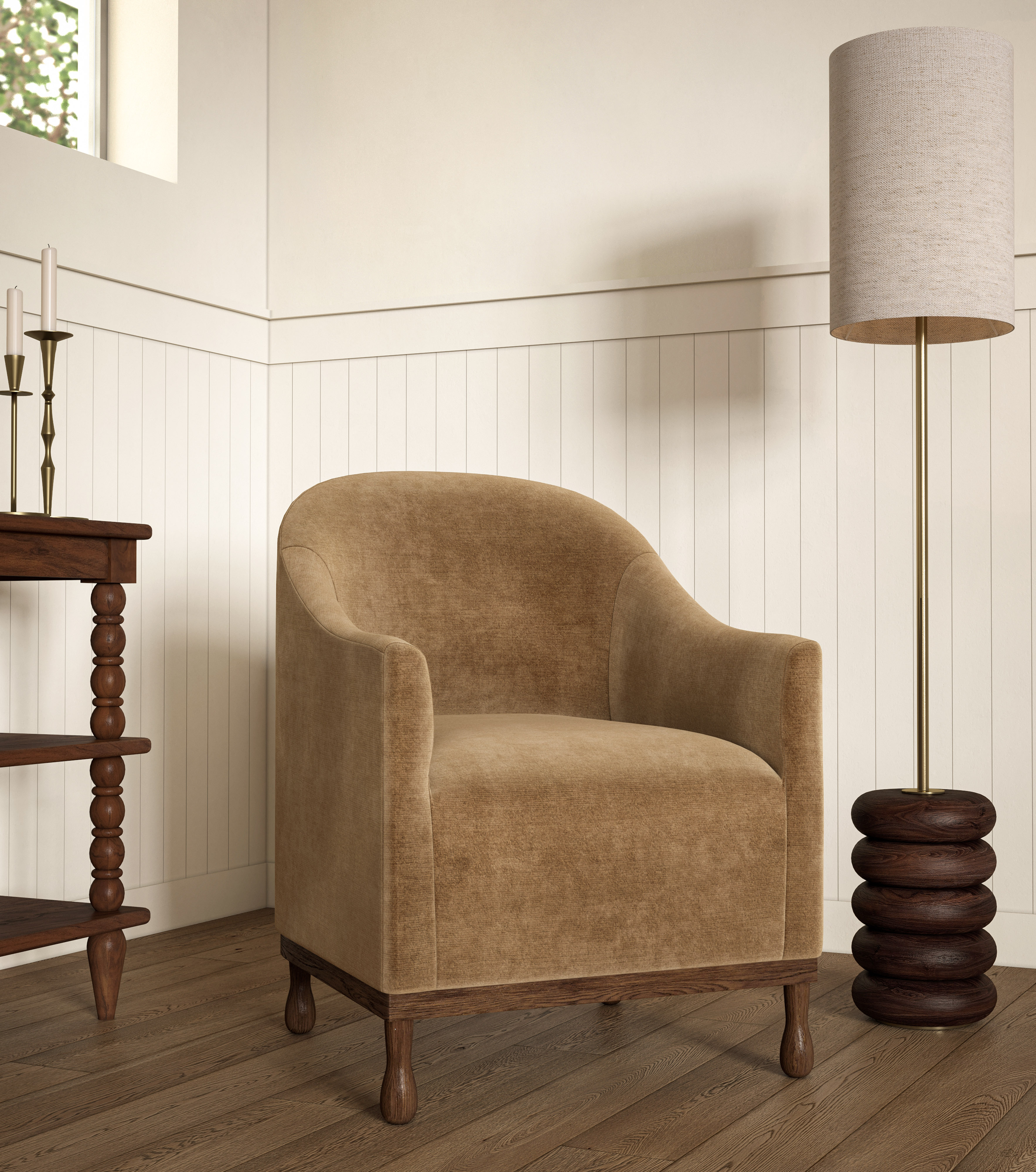 Lexington Home Chair & Ottoman
