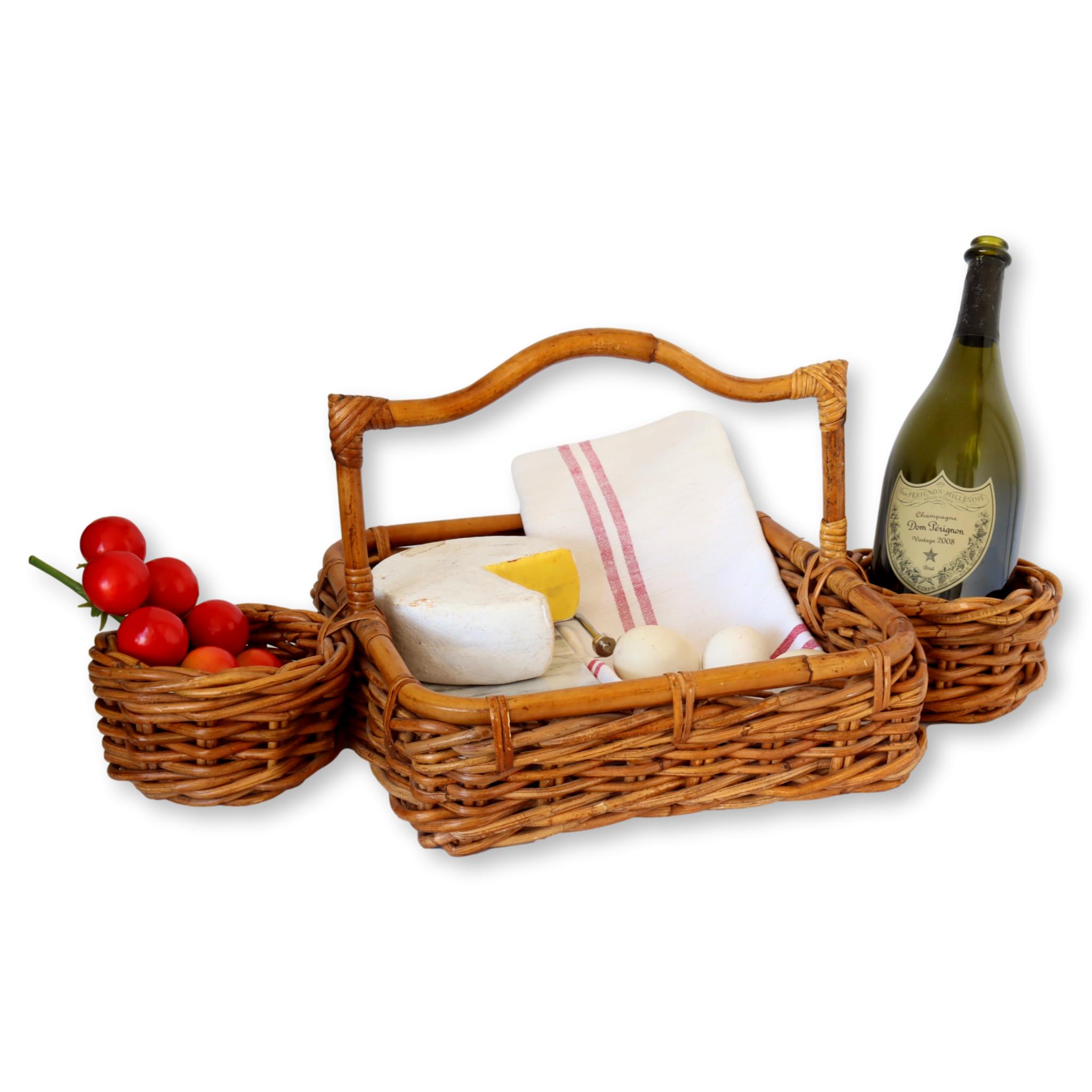 Vintage French Wine & Cheese Picnic Set~P77686777