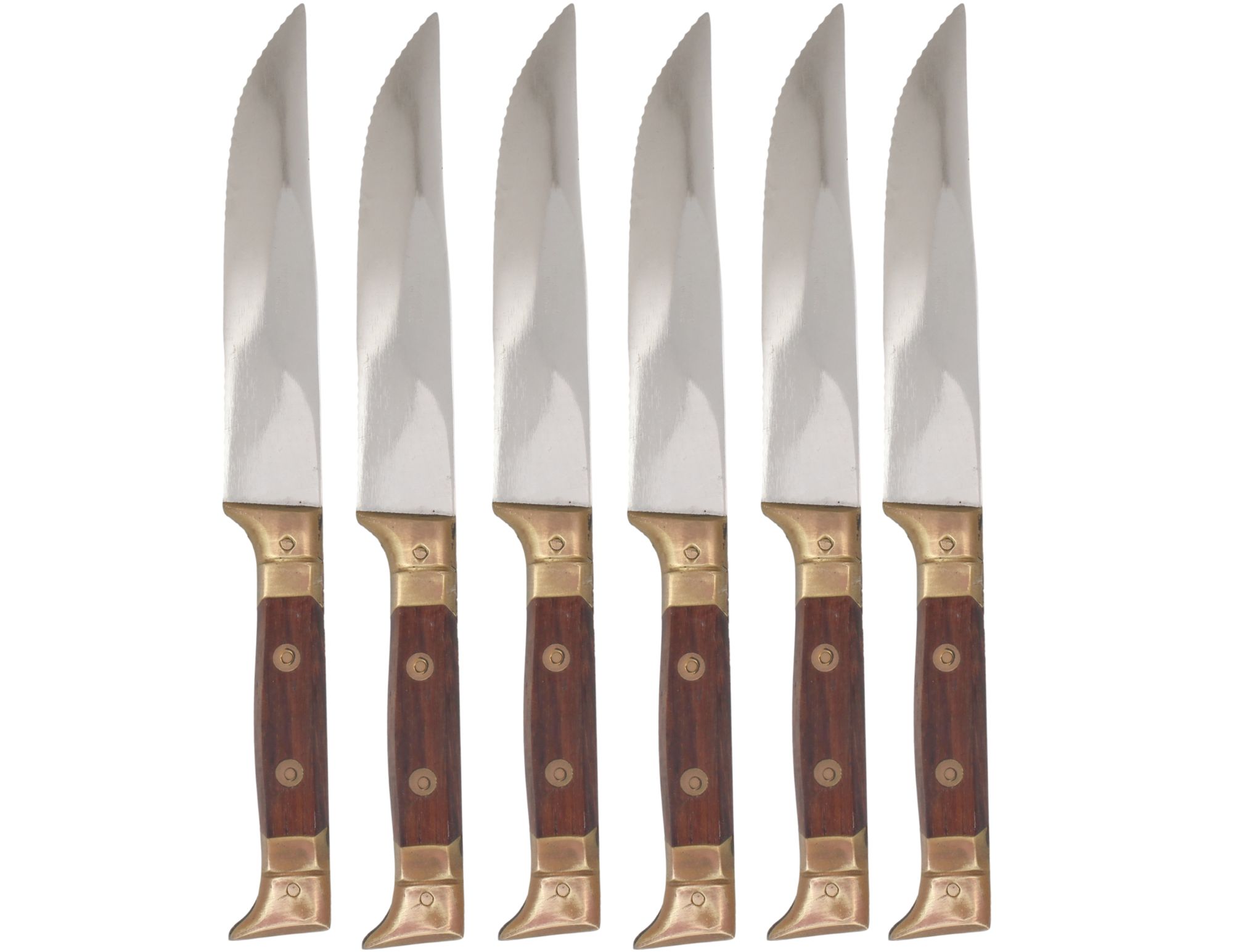 Midcentury French Steak Knife Set, 7pcs~P77702340