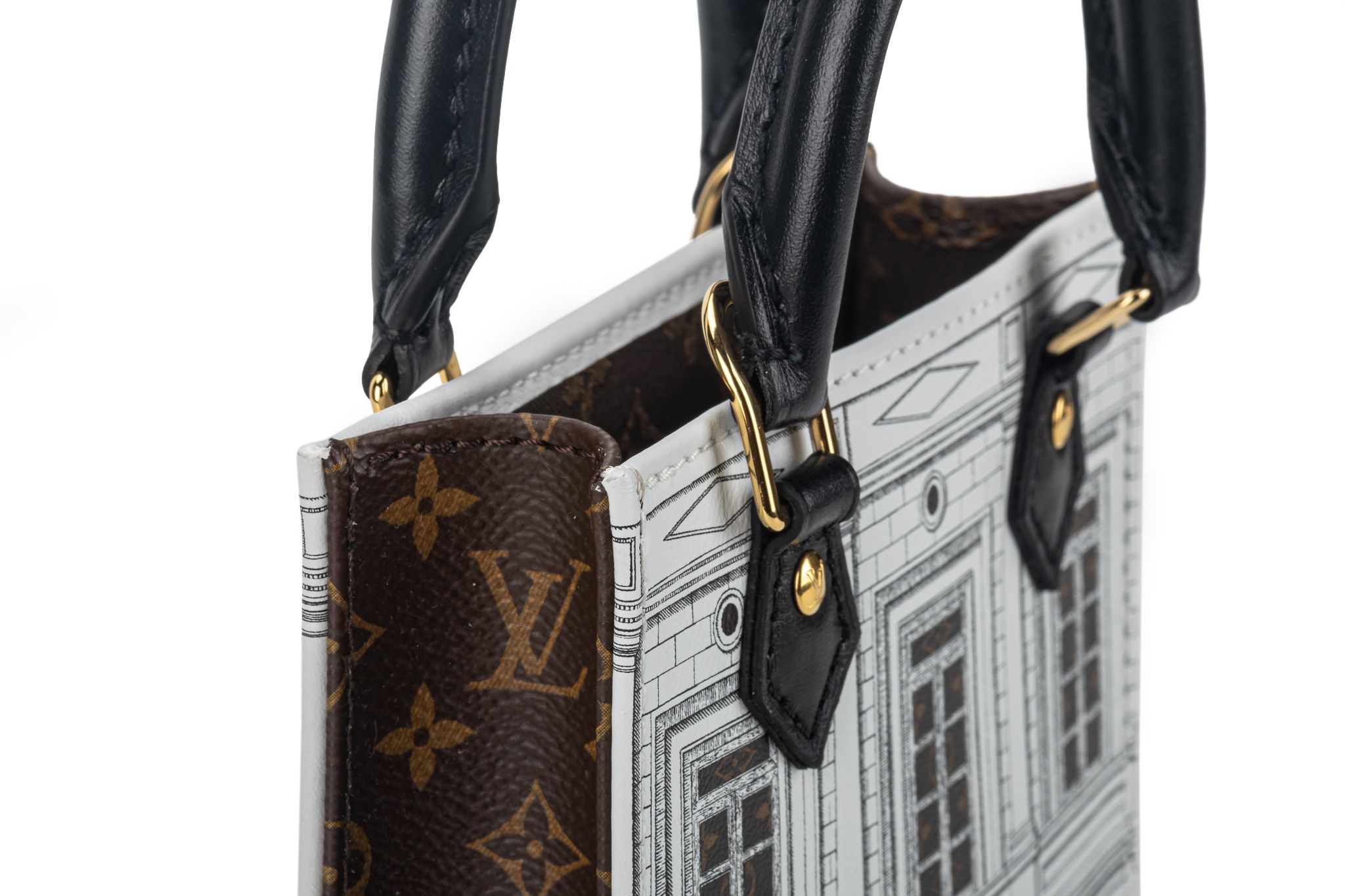 Louis Vuitton Petit Sac Plat Bag Limited Edition Fornasetti