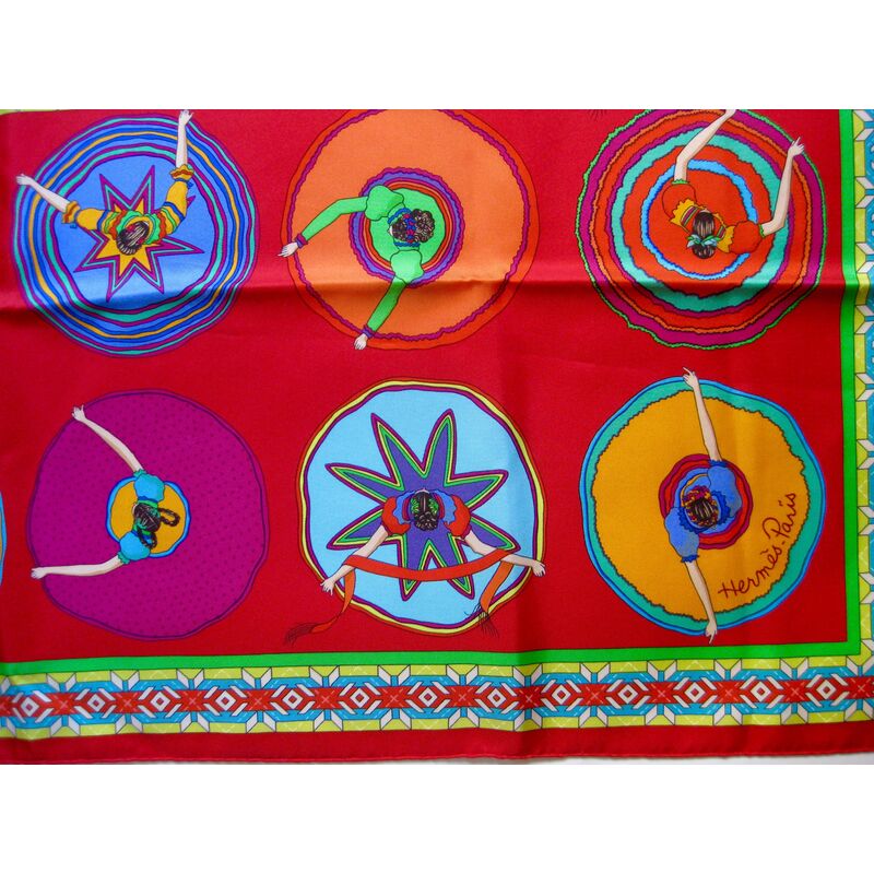 hermes mexican scarf