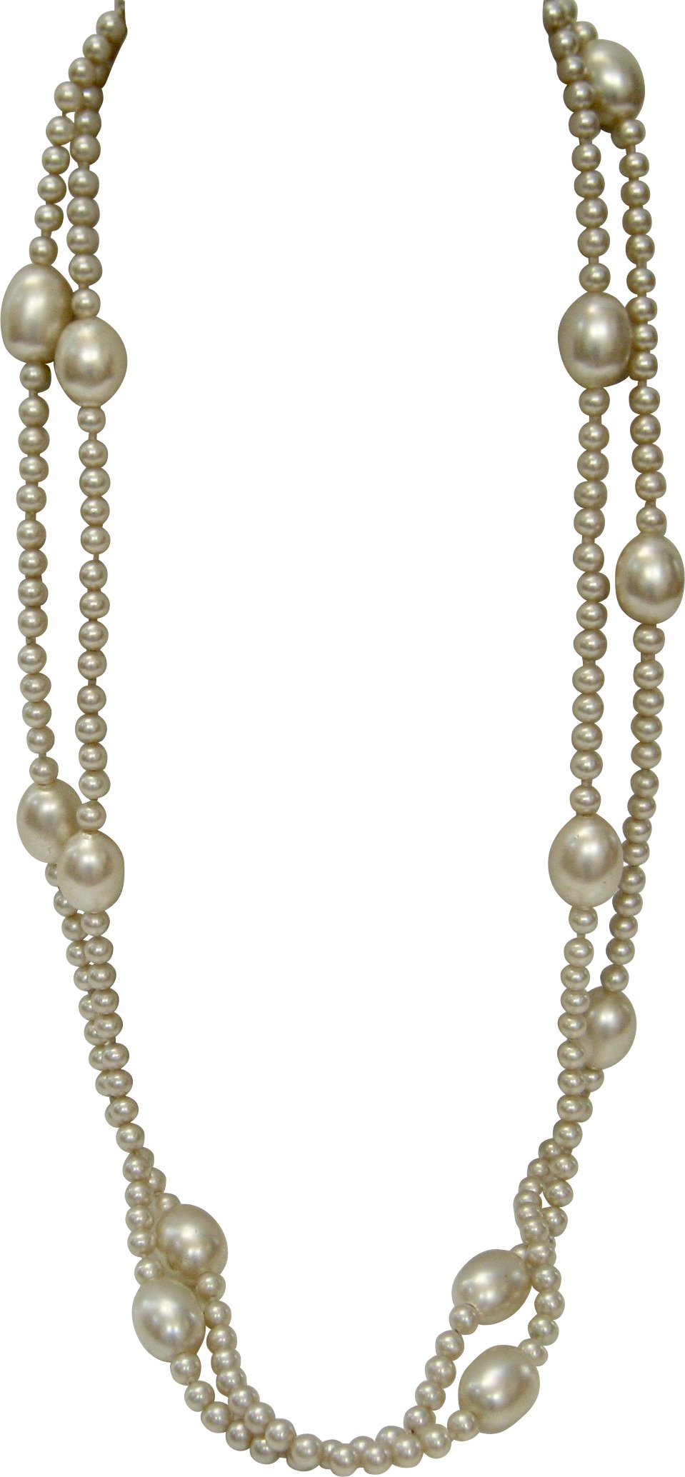 1970s Opera-Length Faux-Pearl Necklace~P77532468