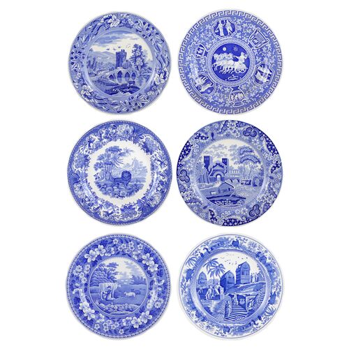 Traditions Wall Plates, Blue/White~P76219819