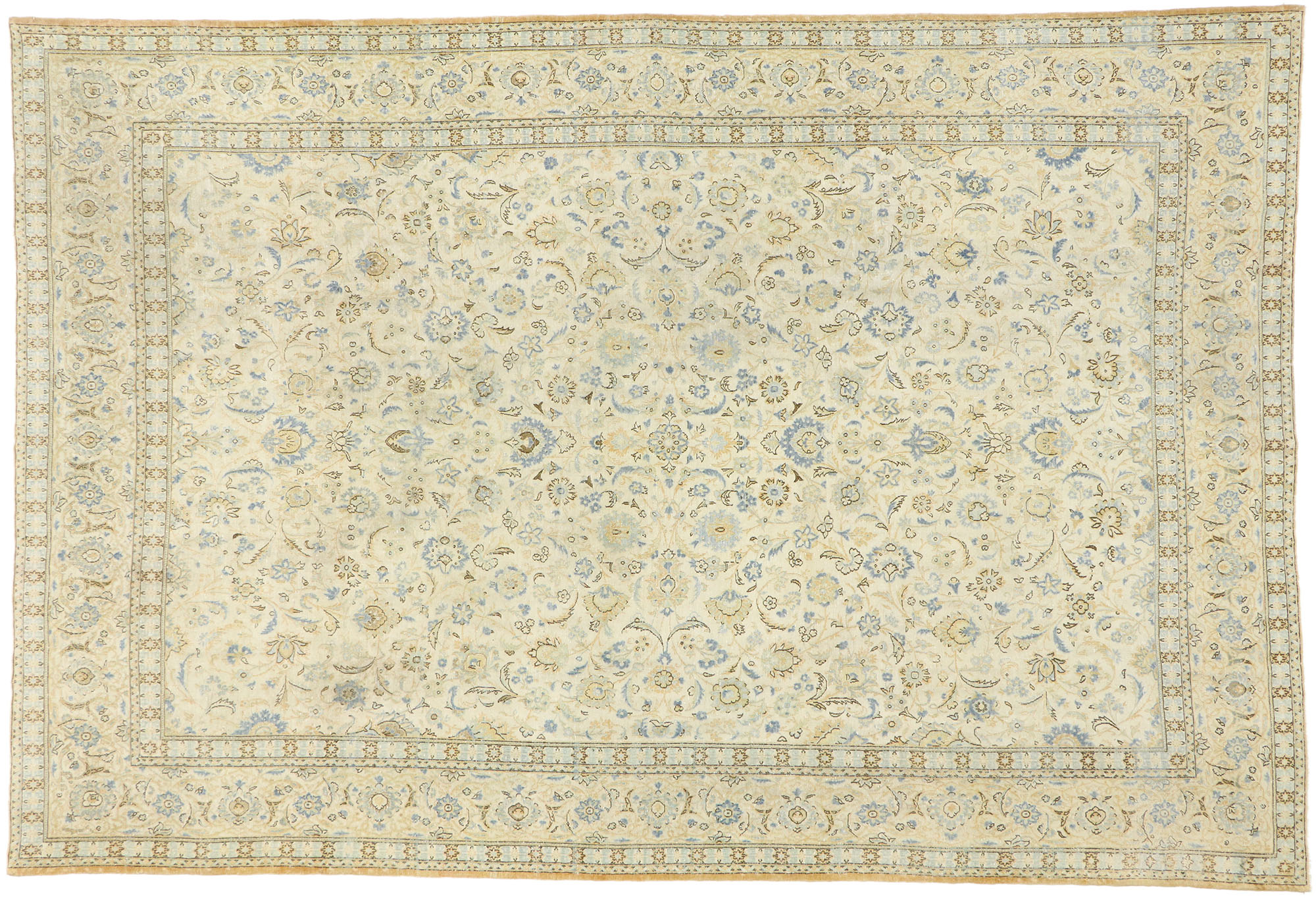 Antique Persian Kashan Rug, 8'7 x 12'8~P77650913