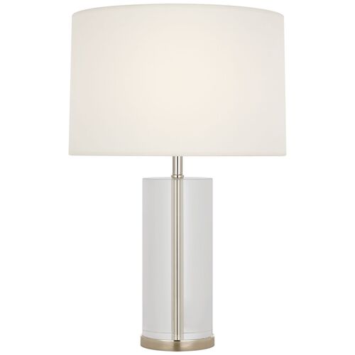 Lineham 16" Cordless Accent Lamp, Crystal