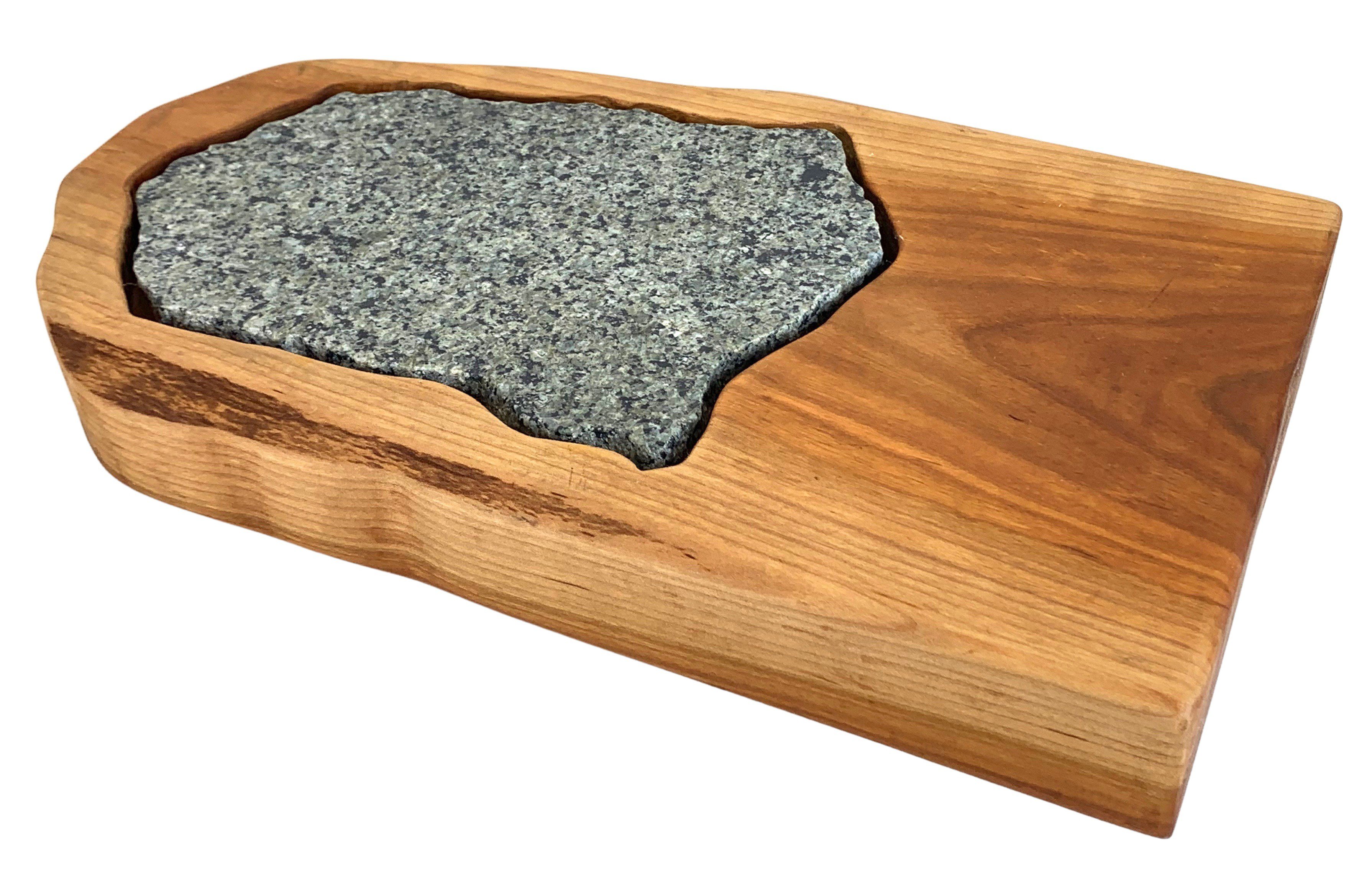 Wood & Granite Cheese Serving Board~P77614082