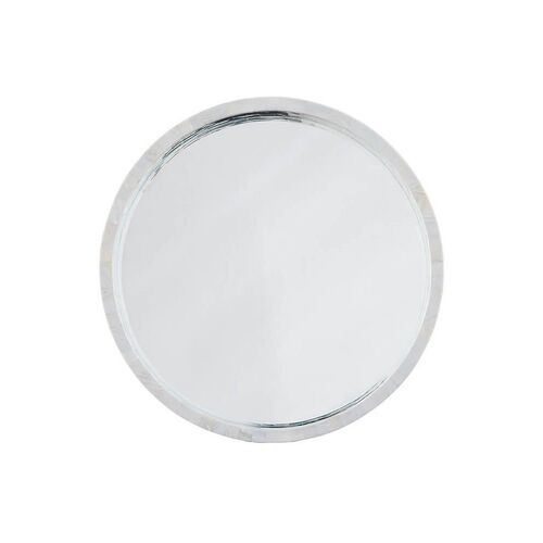 Mother-of-Pearl Large Wall Mirror, White~P76277571