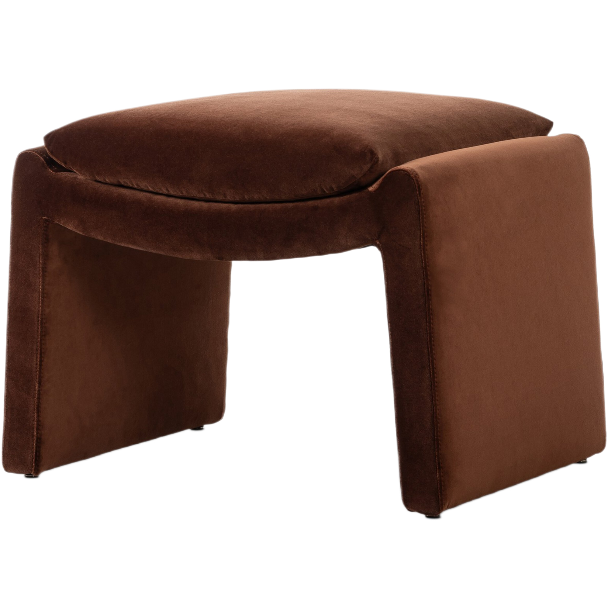 Rowan Boucle Ottoman, Surrey Auburn