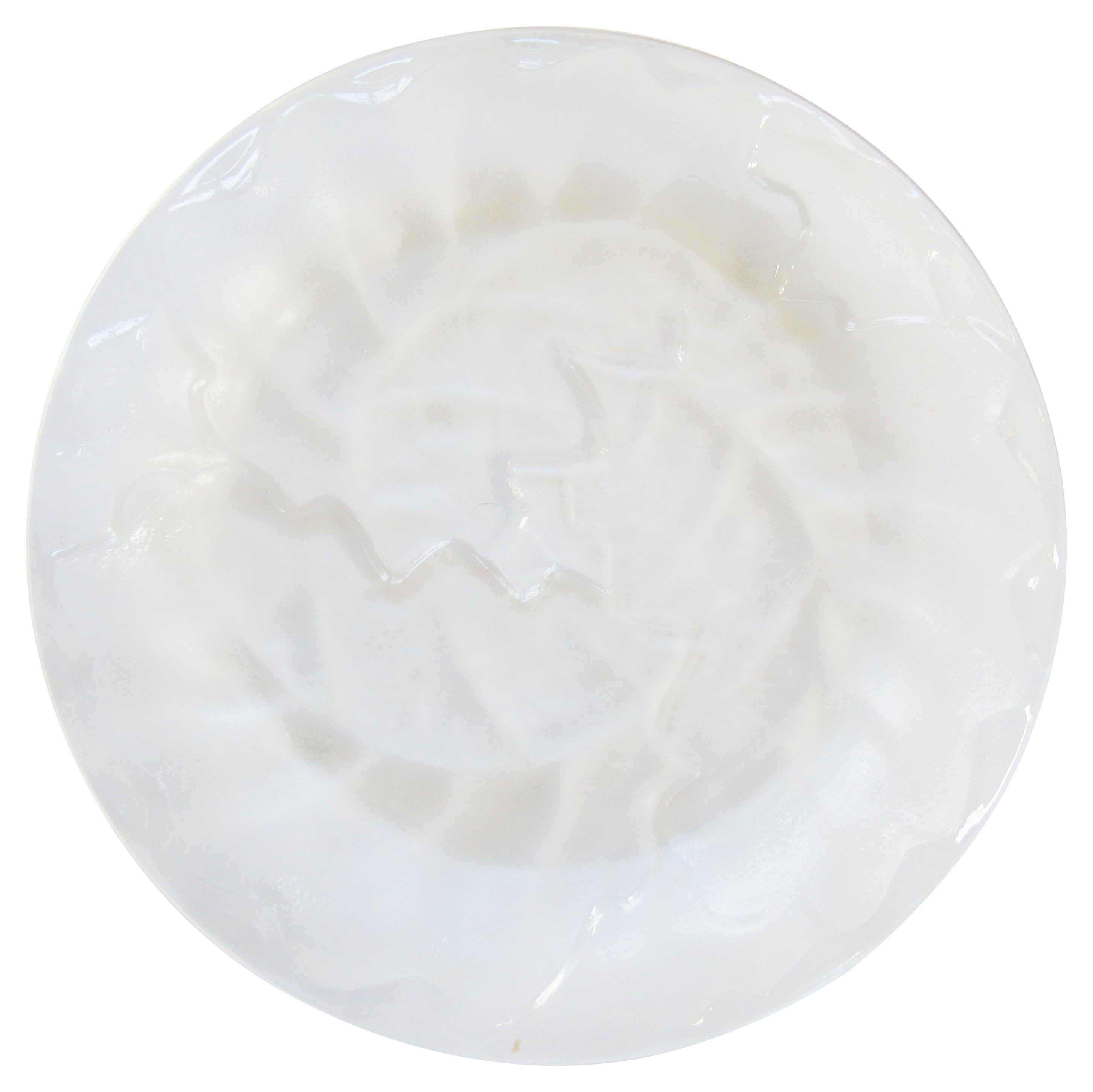 Lalique French Crystal Oak Leaf Plate~P77575393