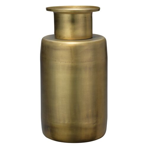 12" Hera Vase, Antiqued Brass~P77388519