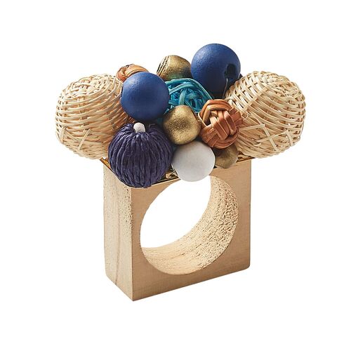 S/4 Java Napkin Rings