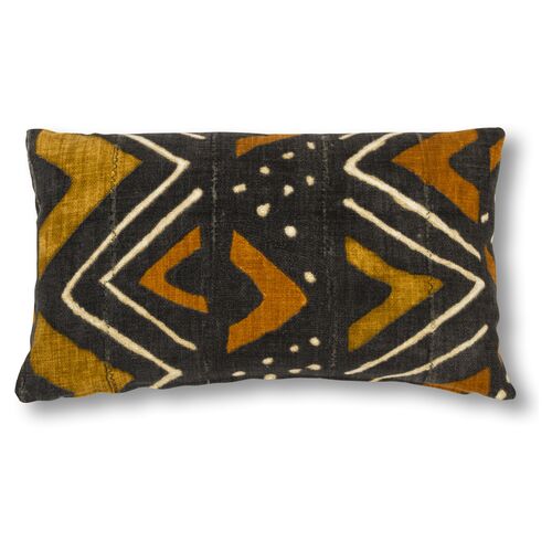 Aren Safari 14x24 Lumbar Pillow, Black/Brown~P77577442