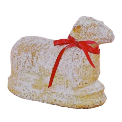 19th-C. French Alsatian Lamb Cake Mold~P77732304