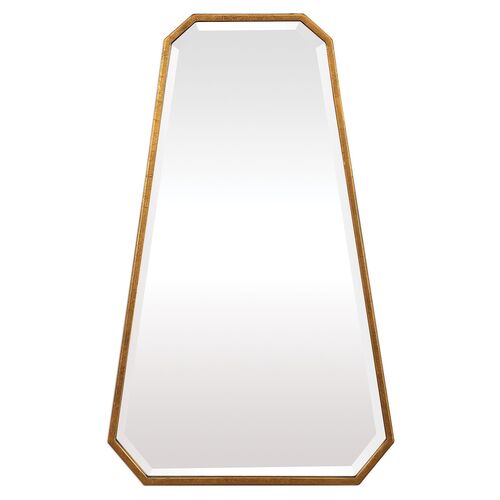 Keaton Wall Mirror, Gold Leaf~P68009069