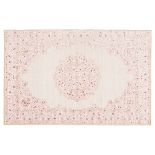 Malo Medallion Rug, Pink