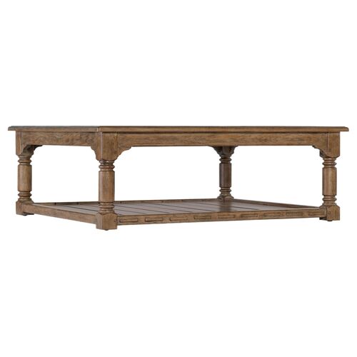 Americana Cocktail Table, Honey Brown