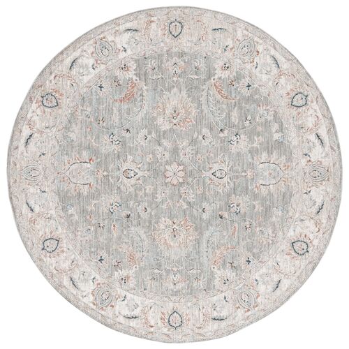 Beckett Rug, Grey/Light Grey