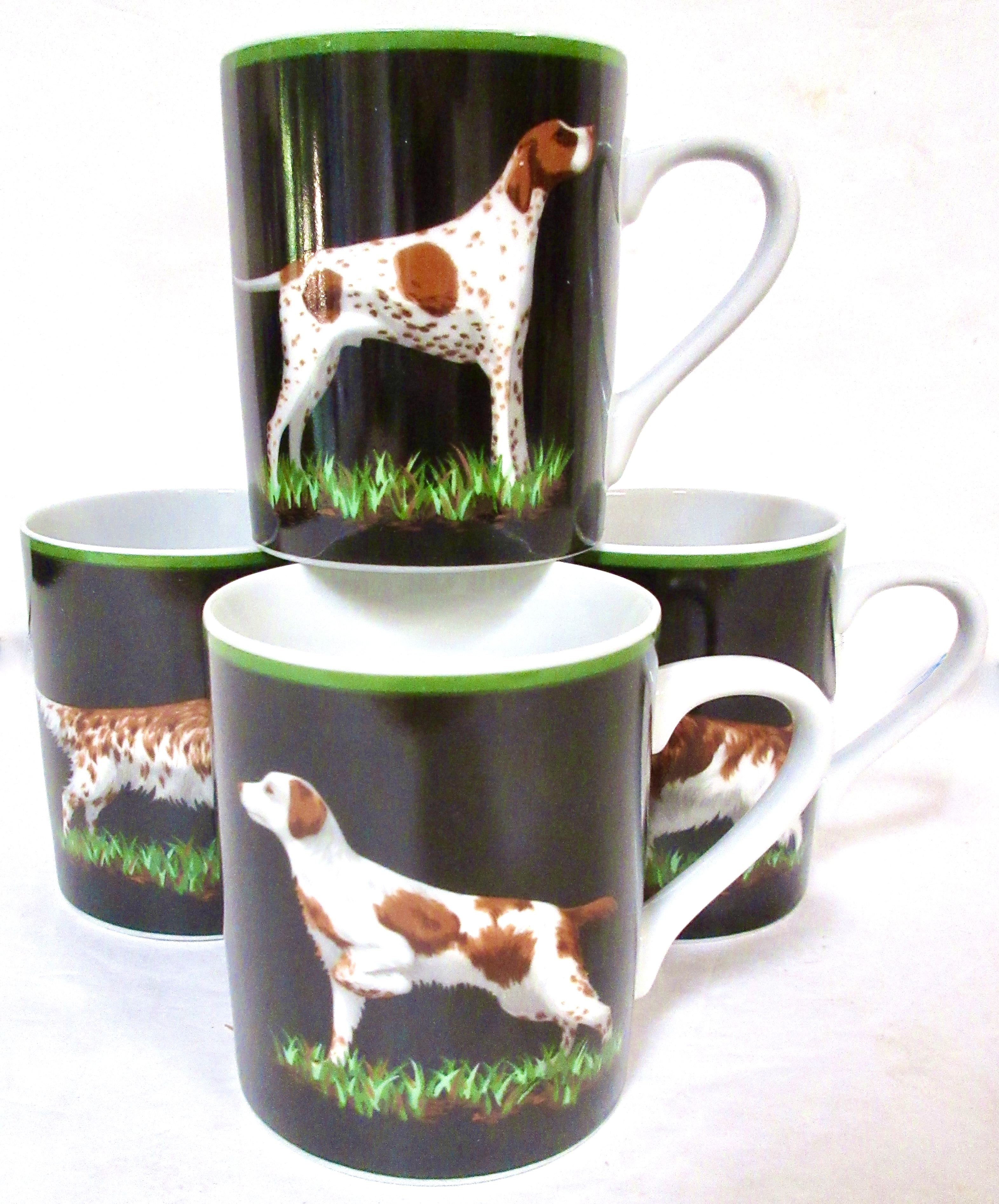 Tiffany & Co. Hunting Dog Mugs Set of 4~P77677756
