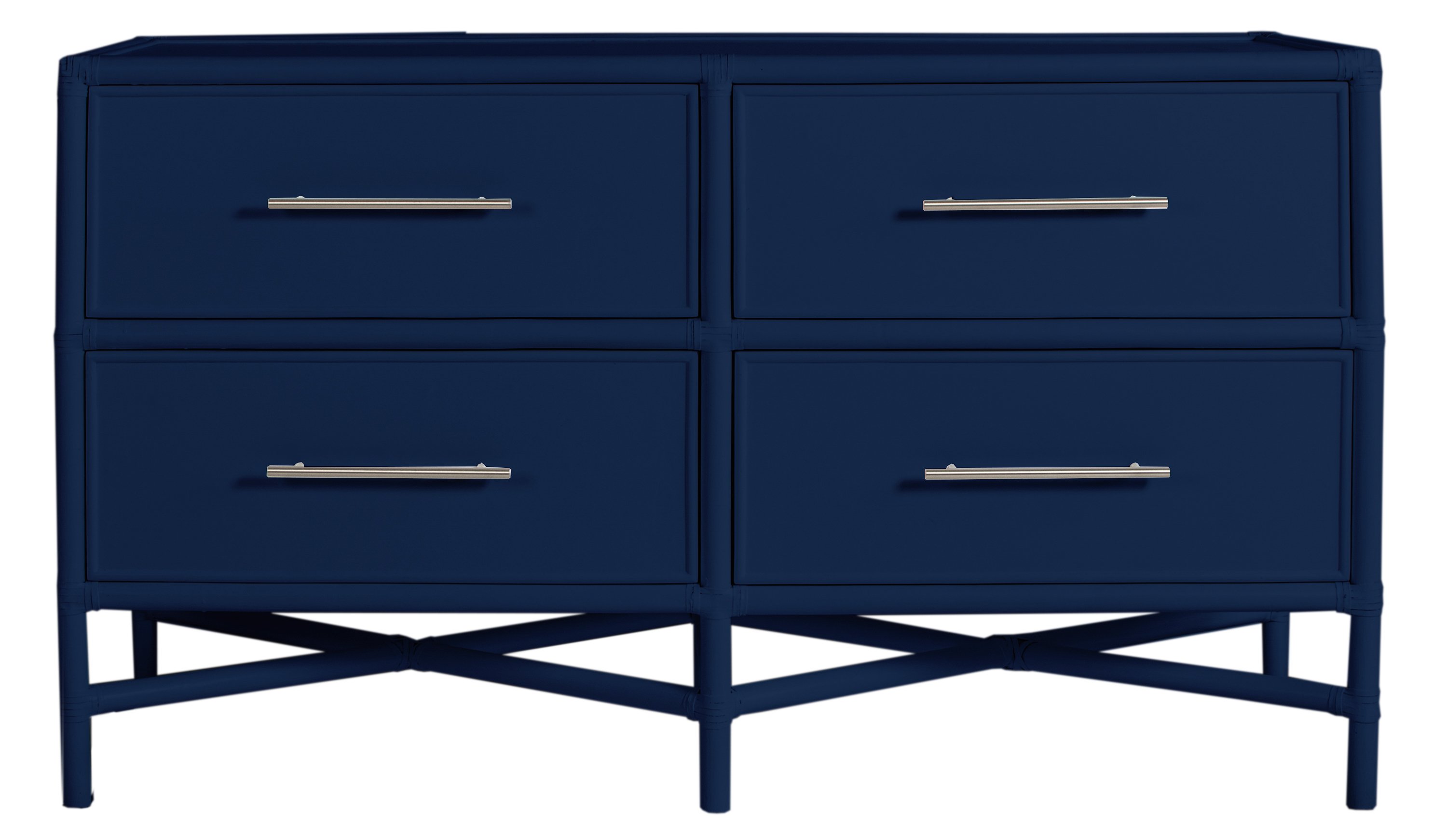 navy dresser Simmenfort Six Drawer Dresser main image 1