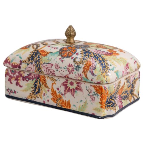 Tobacco Leaf Box, Multicolor