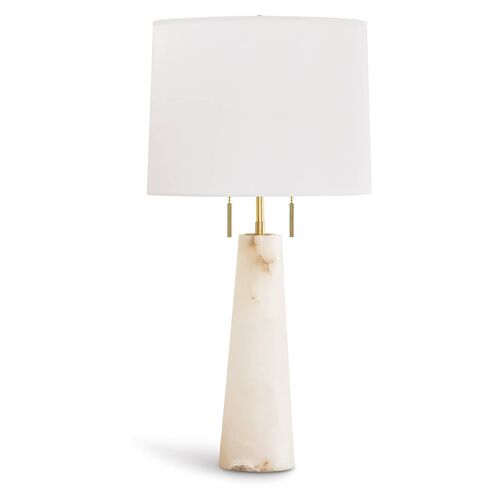 Southern Living Austen Alabaster Table Lamp, Natural~P77639105