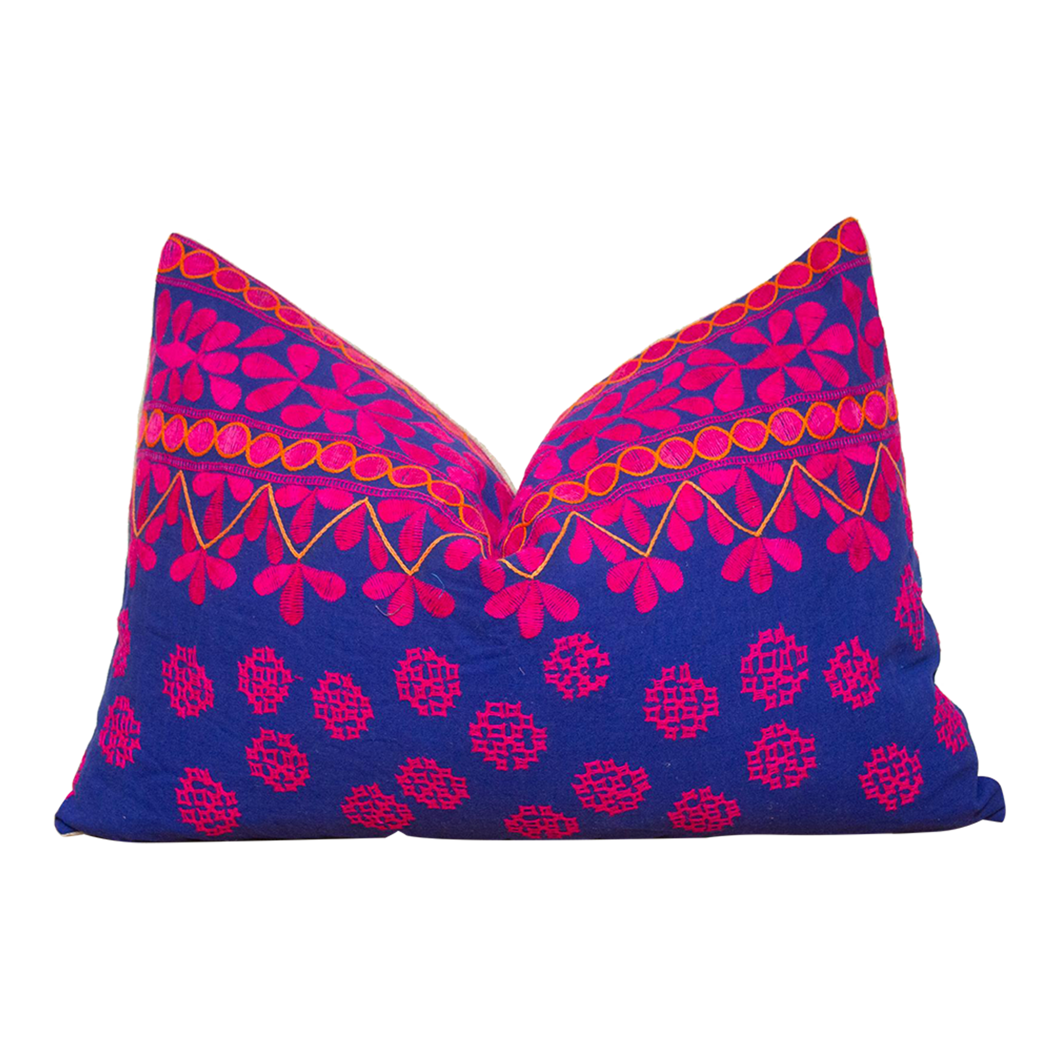 Safira Embroidered Floral Pillow~P77682012