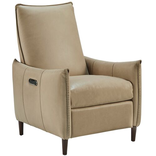 Clarendon Leather Power Recliner