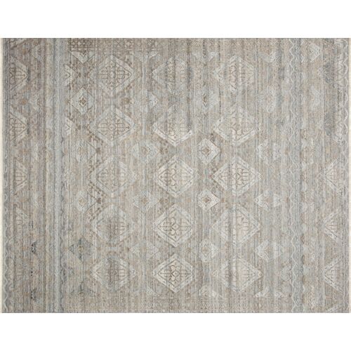 Sentry Hand-Knotted Rug, Granite/Sand~P77483976