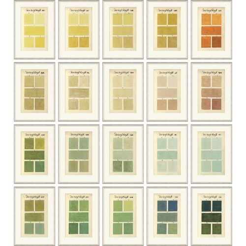Antique Color Swatches