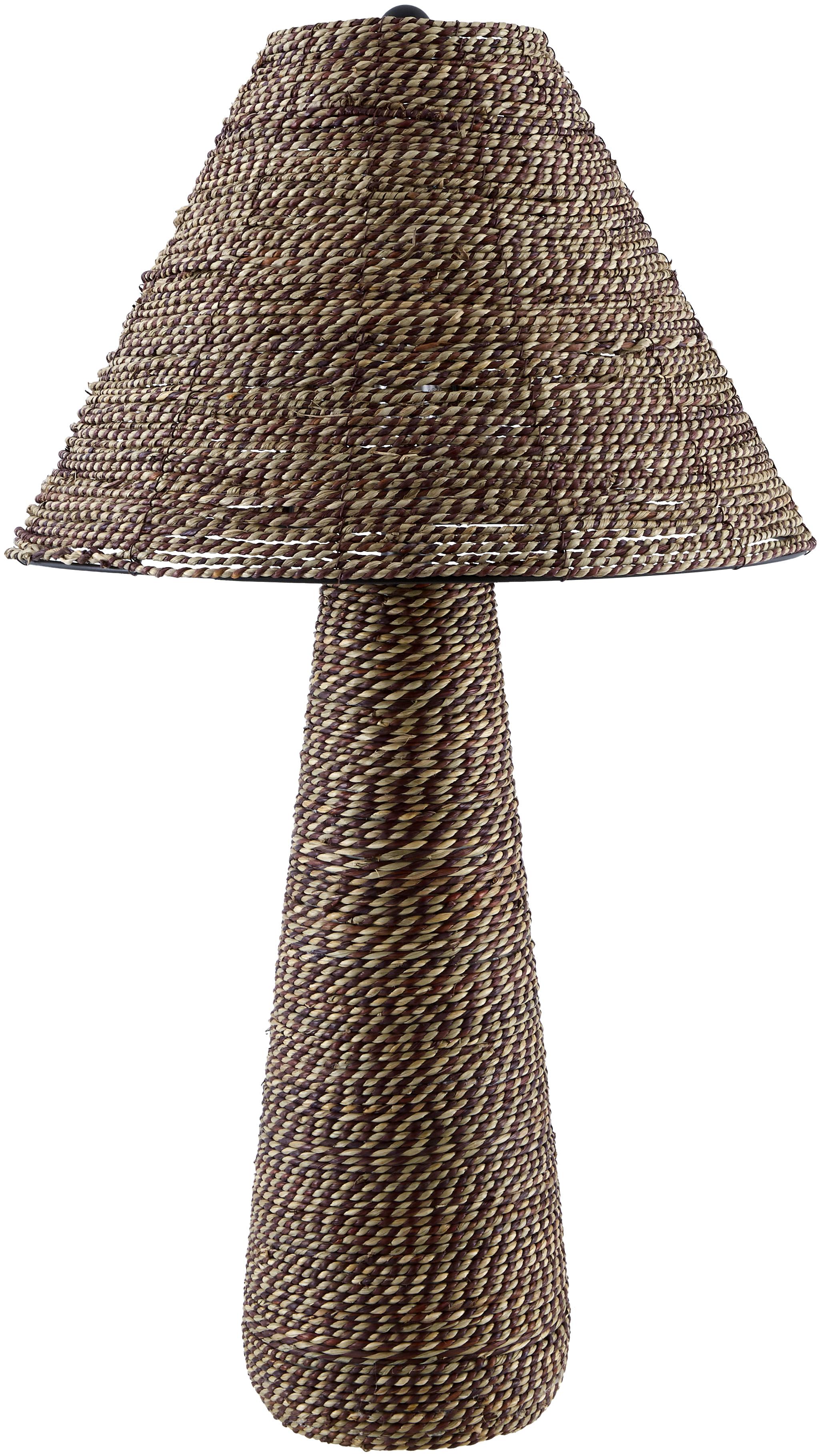 Pheasant Feather Lamp, Brown/Cream | One Kings Lane