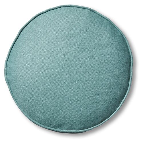 Claire 16x16 Disc Pillow, Surf Linen~P77483505