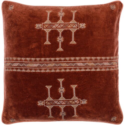 Erik Velour Velvet Pillow Erik Velour Velvet Pillow