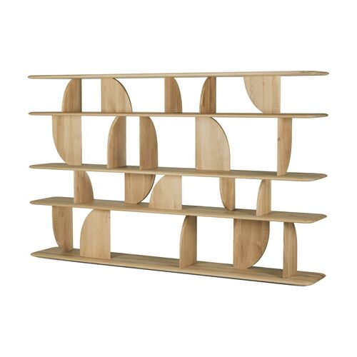 Geometric Rack, Oak