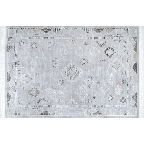Arvin Olano, Maida Rug, Silver Arvin Olano, Maida Rug, Silver
