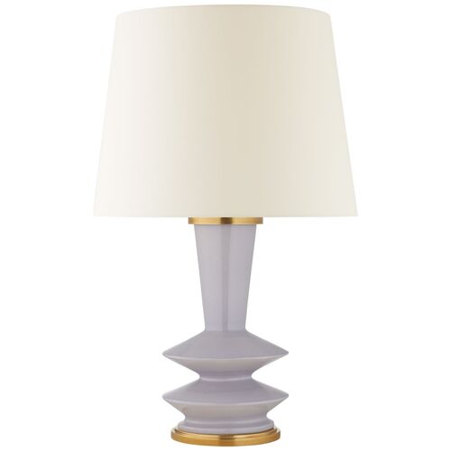 Whittaker Medium Table Lamp, Lilac